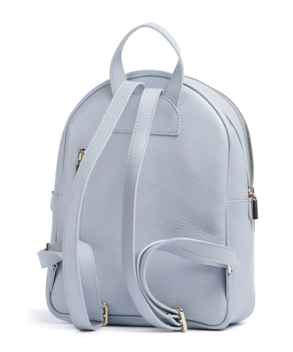 Gondola Rucksack genarbtes Rindsleder hellblau