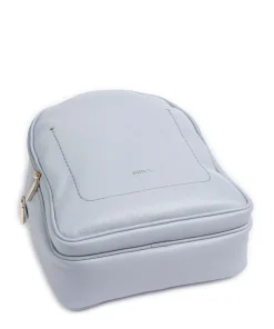 Gondola Rucksack genarbtes Rindsleder hellblau