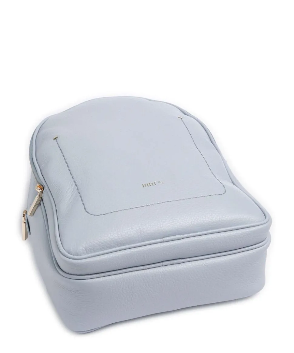 Gondola Rucksack genarbtes Rindsleder hellblau