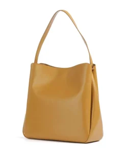 Grace Beuteltasche fein genarbtes Rindsleder braun