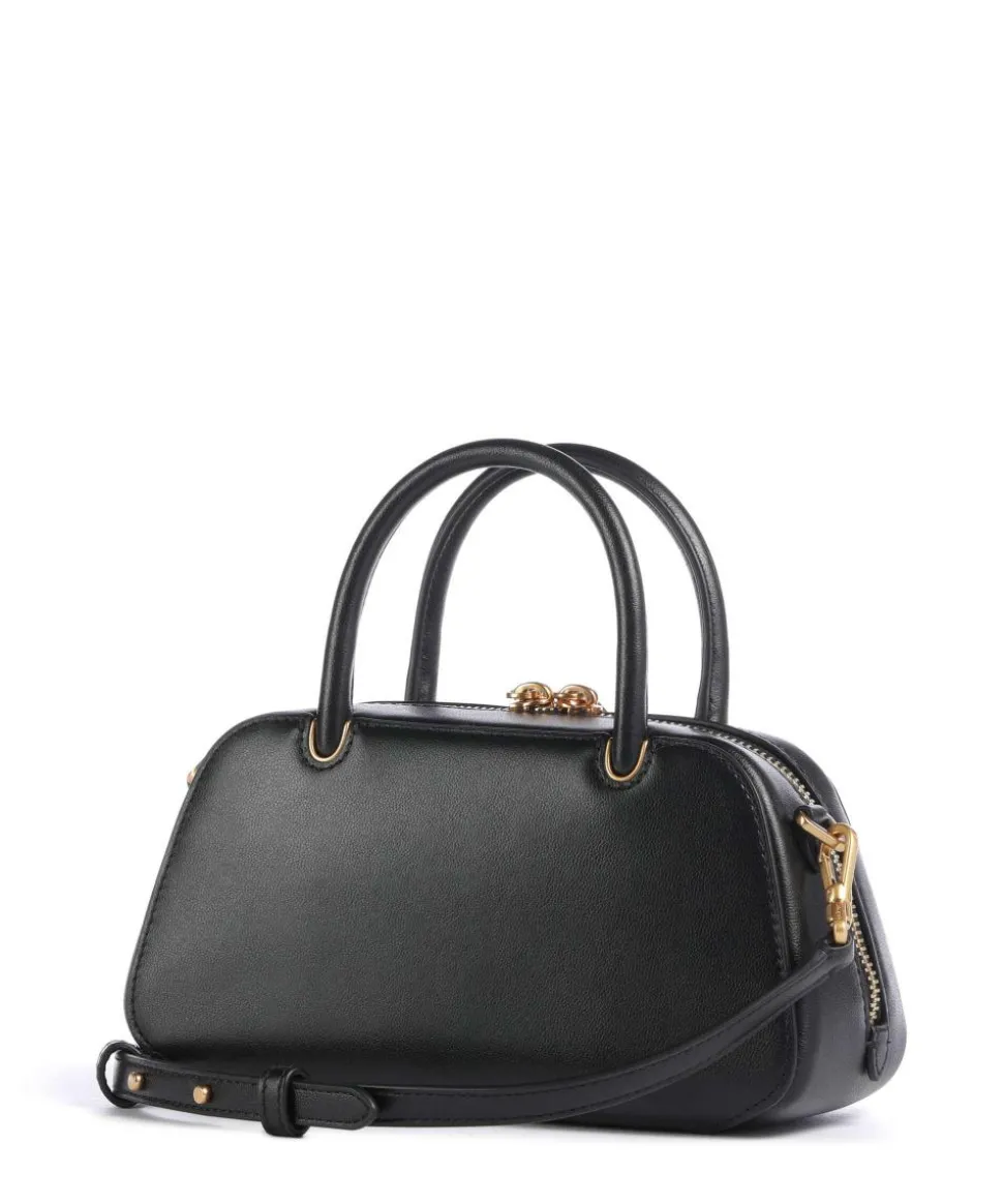 Grace Mini Handtasche fein genarbtes Rindsleder schwarz