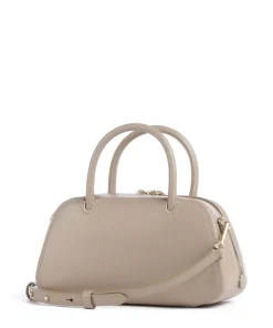 Grace Mini Handtasche fein genarbtes Rindsleder taupe