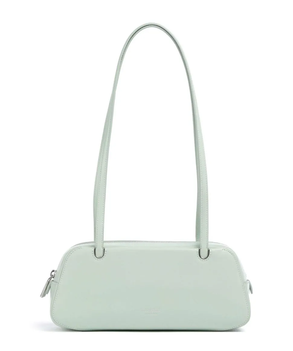 Grace Schultertasche fein genarbtes Rindsleder mintgrün