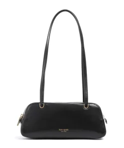 Grace Schultertasche fein genarbtes Rindsleder schwarz