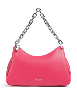 Grace Schultertasche fein genarbtes Rindsleder pink