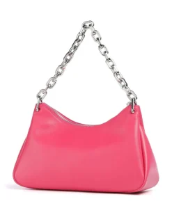 Grace Schultertasche fein genarbtes Rindsleder pink