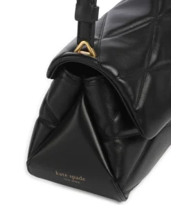 Grace Schultertasche Schafsleder schwarz