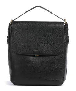 Graffton Street Rucksack genarbtes Rindsleder schwarz