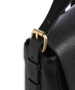 Graffton Street Rucksack genarbtes Rindsleder schwarz