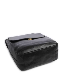 Graffton Street Rucksack genarbtes Rindsleder schwarz