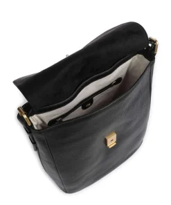 Graffton Street Rucksack genarbtes Rindsleder schwarz