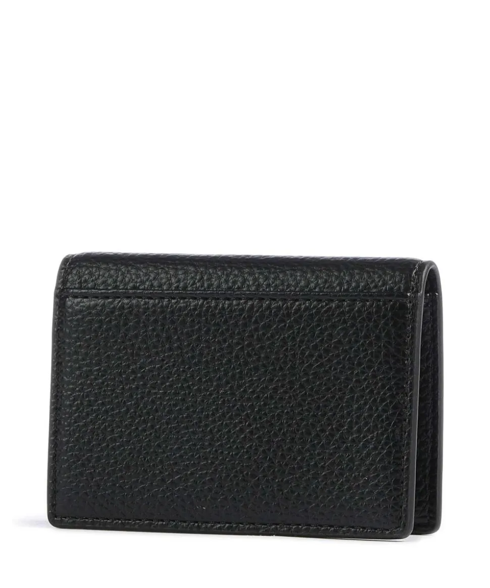 Grain Kreditkartenetui Lederimitat schwarz