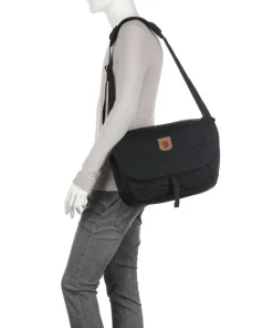 Greenland Kuriertasche 15″ Bio-Baumwolle, recyceltes Polyester schwarz