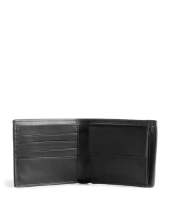 Greyson Geldbörse Lederimitat schwarz/grau