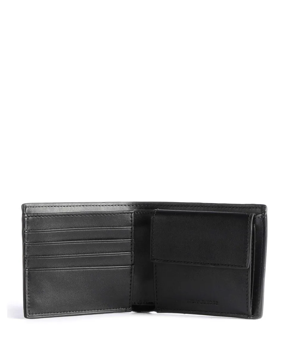 Greyson Geldbörse Lederimitat schwarz/grau