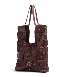 Griesgasse 4 Shopper genarbtes Rindsleder dunkelbraun