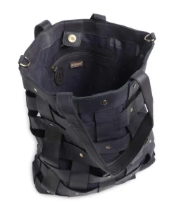 Griesgasse 3 Shopper genarbtes Rindsleder dunkelblau