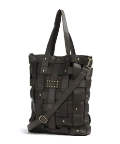 Griesgasse 3 Shopper genarbtes Rindsleder dunkelgrün