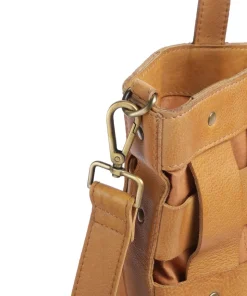 Griesgasse 3 Shopper genarbtes Rindsleder braun