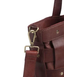 Griesgasse 3 Shopper genarbtes Rindsleder dunkelbraun