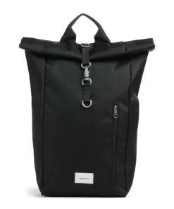 Ground L Rolltop Rucksack 16″ recyceltes Polyester schwarz