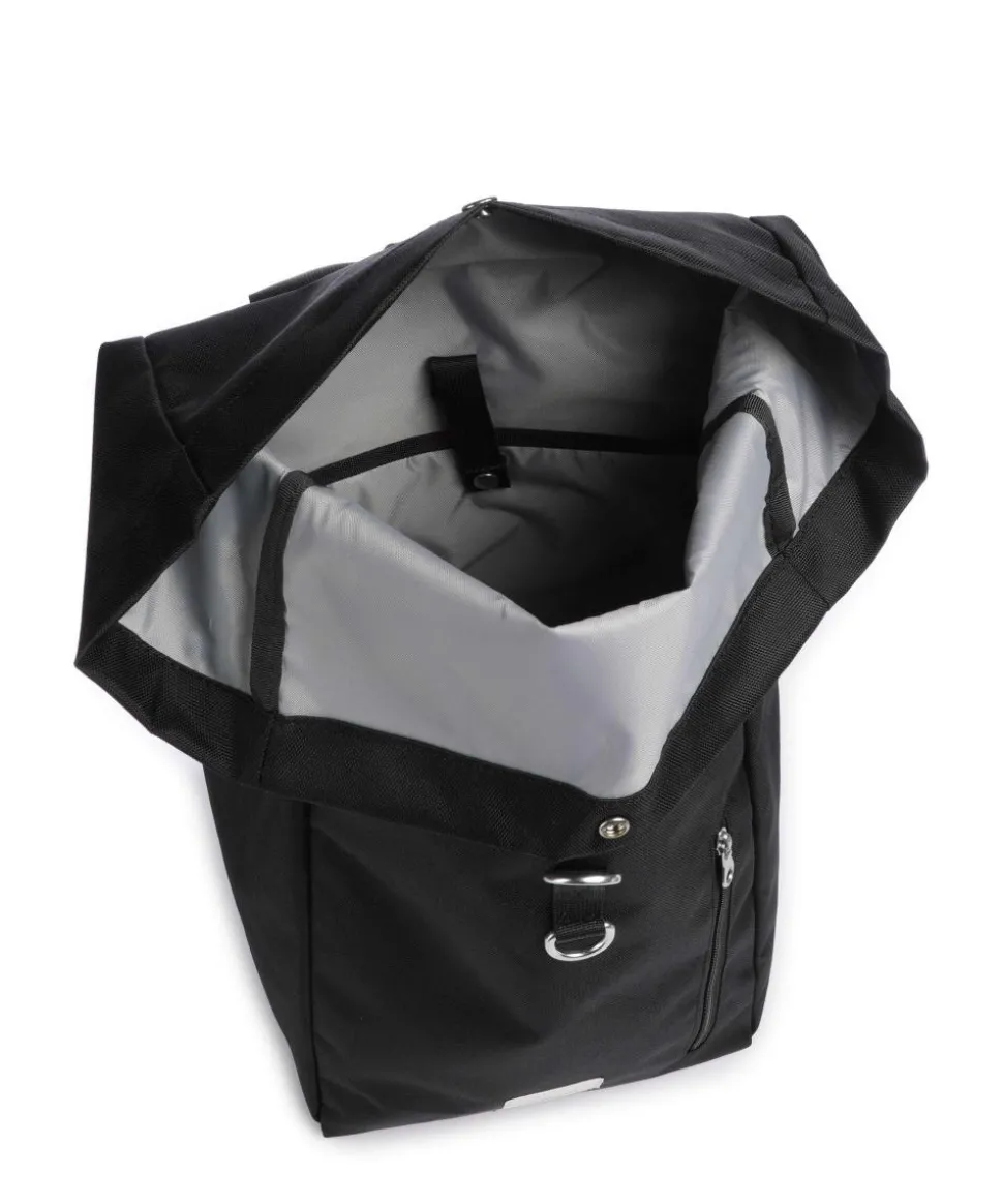 Ground L Rolltop Rucksack 16″ recyceltes Polyester schwarz