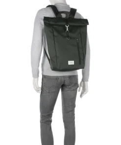 Ground L Rolltop Rucksack 16″ recyceltes Polyester grün
