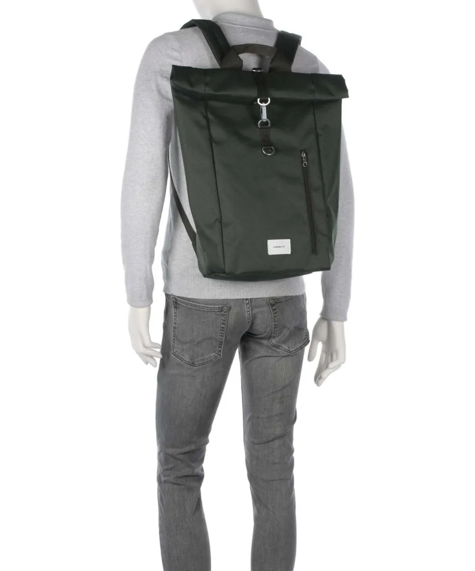 Ground L Rolltop Rucksack 16″ recyceltes Polyester grün