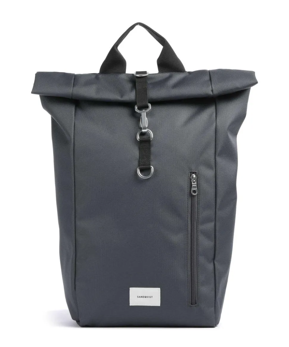 Ground L Rolltop Rucksack 16″ recyceltes Polyester dunkelgrau