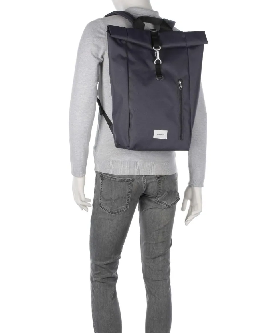 Ground L Rolltop Rucksack 16″ recyceltes Polyester dunkelgrau