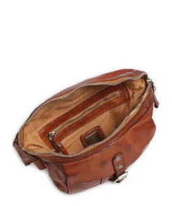 Gürteltasche fein genarbtes Rindsleder cognac
