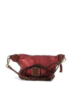 Gürteltasche fein genarbtes Rindsleder rot