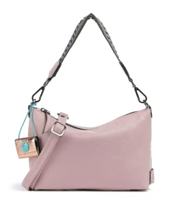 Guadalupe Filippa Beuteltasche genarbtes Kalbsleder rosa
