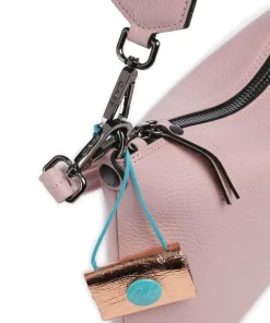 Guadalupe Filippa Beuteltasche genarbtes Kalbsleder rosa