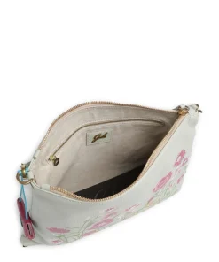 Guadalupe Filippa Beuteltasche genarbtes Kalbsleder mehrfarbig