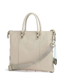 Guadalupe G3 Plus Rucksack-Tasche genarbtes Rindsleder elfenbein