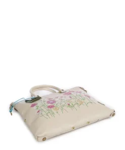 Guadalupe G3 Plus Rucksack-Tasche genarbtes Rindsleder elfenbein