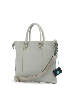 Guadalupe G3 Plus Rucksack-Tasche genarbtes Rindsleder mintgrün