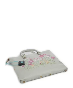 Guadalupe G3 Plus Rucksack-Tasche genarbtes Rindsleder mintgrün