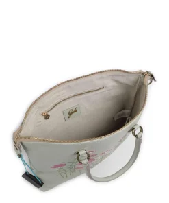 Guadalupe G3 Plus Rucksack-Tasche genarbtes Rindsleder mintgrün