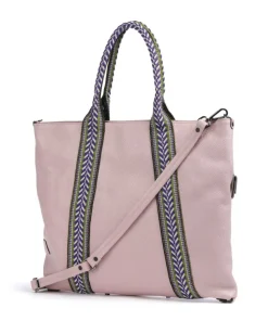 Guadalupe Lydia Shopper genarbtes Kalbsleder rosa