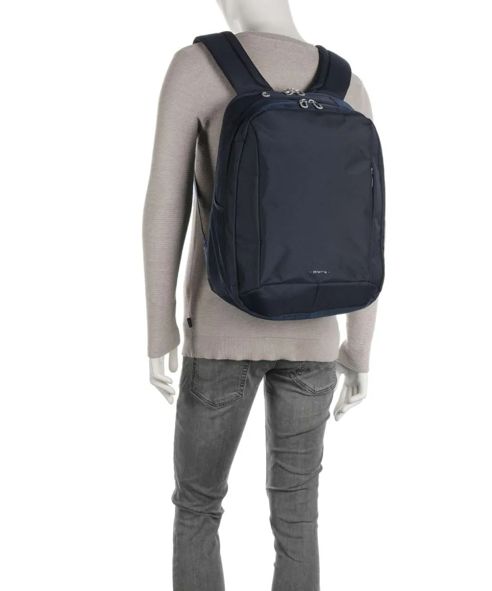 Guardit Classy M Rucksack 15″ recyceltes Polyester dunkelblau