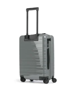 H5 Essential Glossy 4-Rollen Trolley graugrün 55 cm