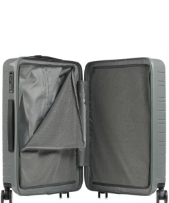 H6 Essential Glossy 4-Rollen Trolley graugrün 64 cm