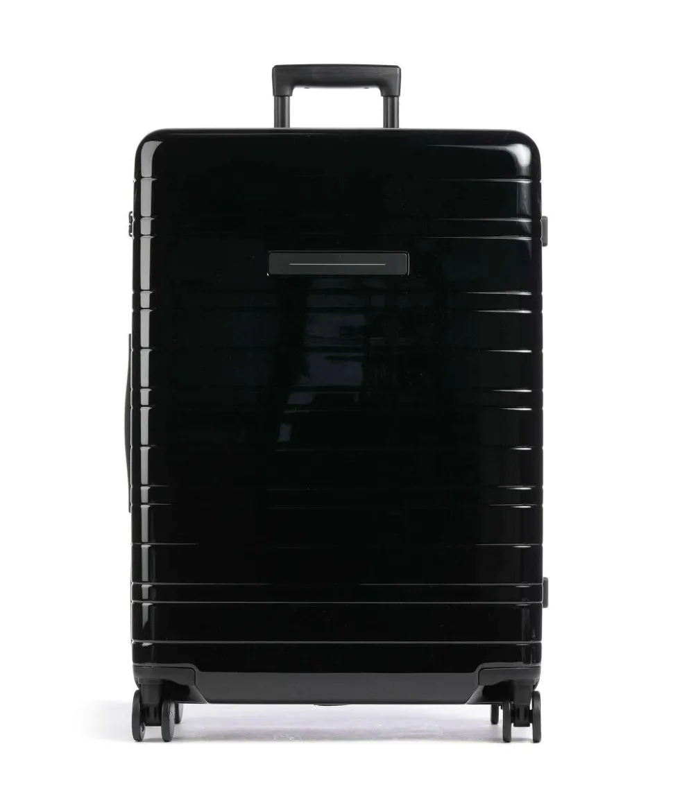 H7 Essential Glossy 4-Rollen Trolley schwarz 77 cm