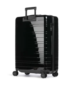 H7 Essential Glossy 4-Rollen Trolley schwarz 77 cm