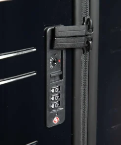 H7 Essential Glossy 4-Rollen Trolley schwarz 77 cm