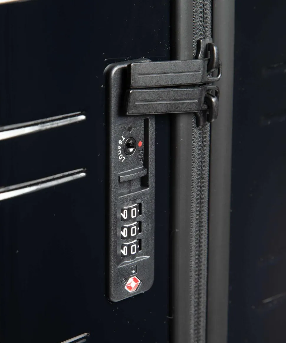 H7 Essential Glossy 4-Rollen Trolley schwarz 77 cm