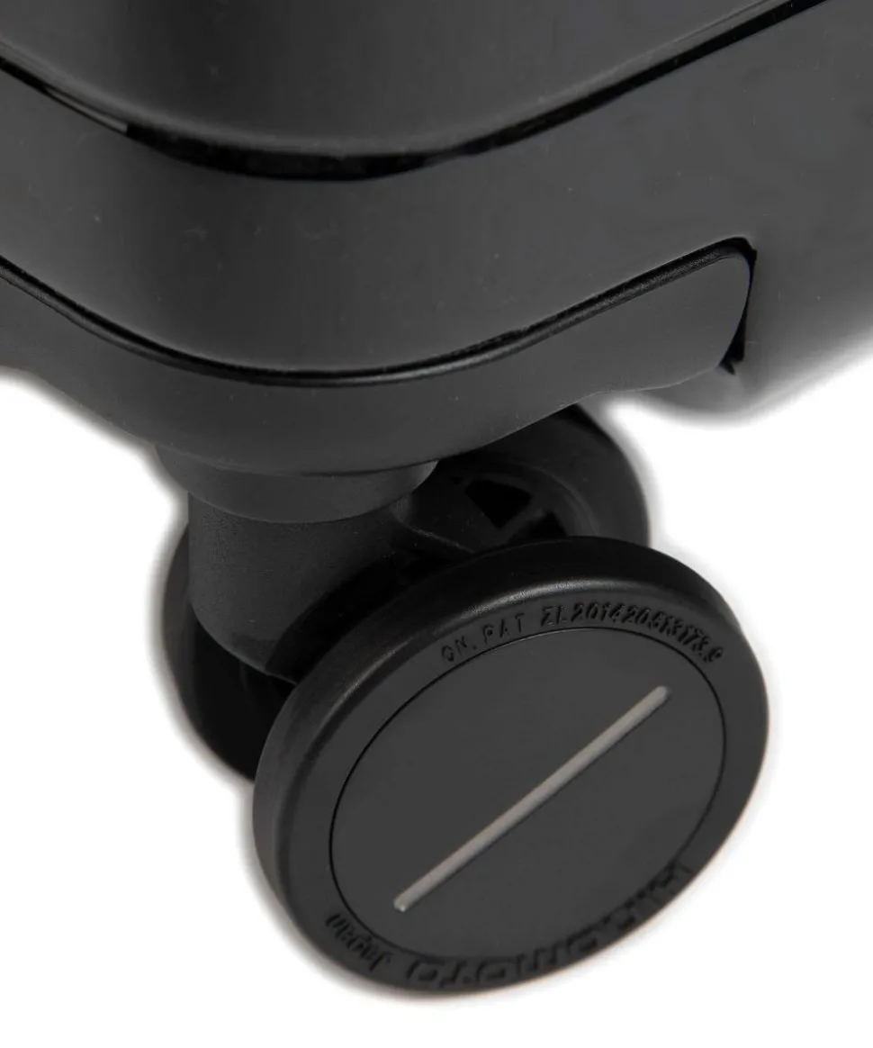 H7 Essential Glossy 4-Rollen Trolley schwarz 77 cm