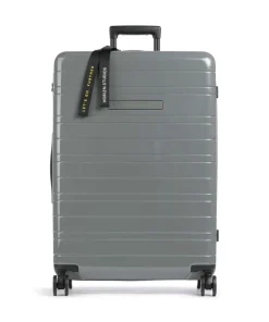 H7 Essential Glossy 4-Rollen Trolley graugrün 77 cm